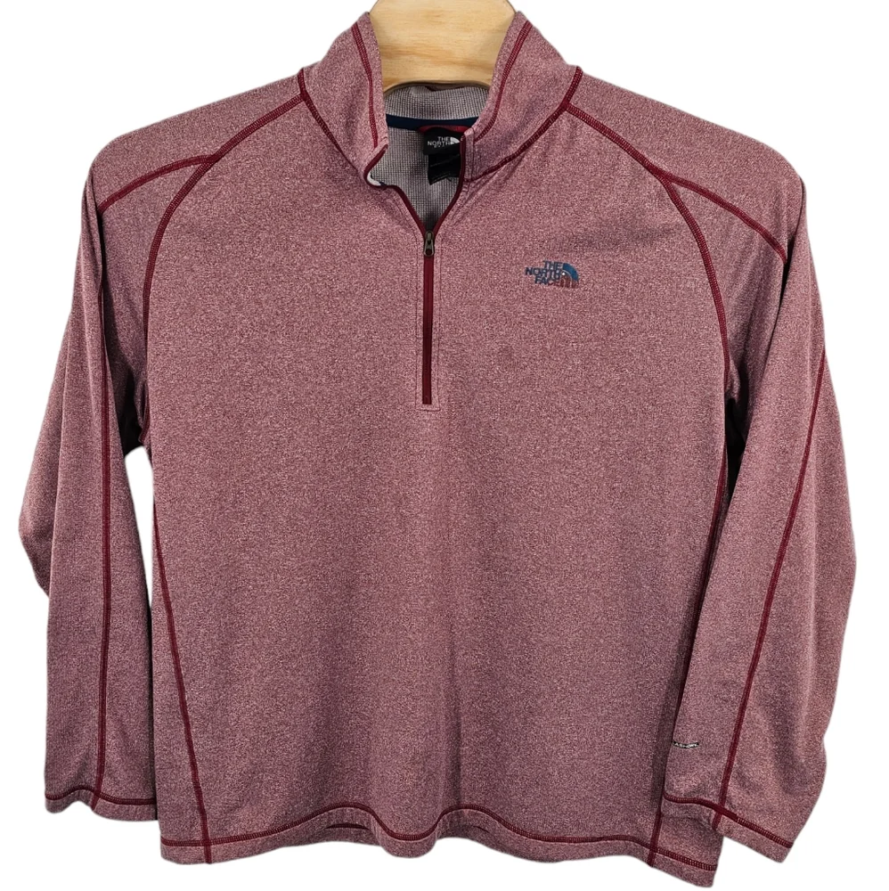 The‎ North Face Flash Dry 1/4 Zip Pullover Men's XXL Long Sleeve Cool Wander TNF